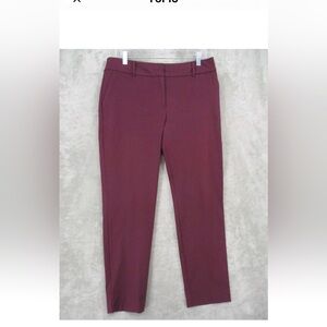 Ann Taylor Burgundy Pants